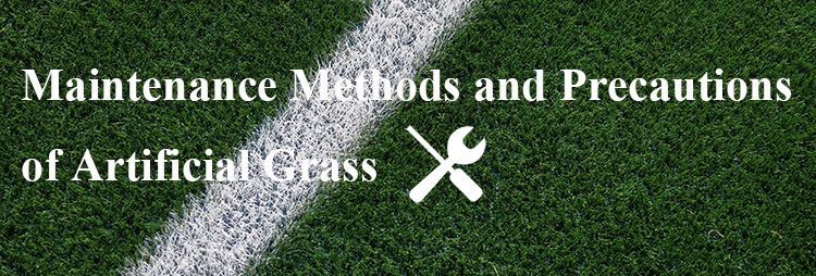 maintenance of artificial grass