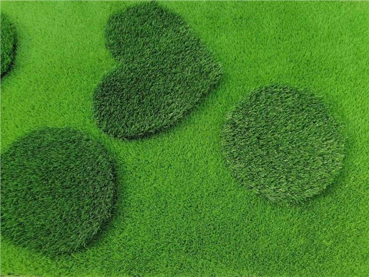 artificial grass in diffrent shape